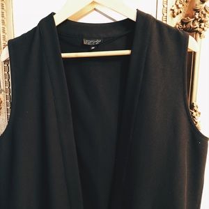 Topshop long sleeveless jacket